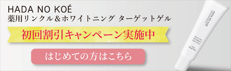 薬用リンクル＆ホワイトニング ターゲットゲル　初めての方限定キャンペーン