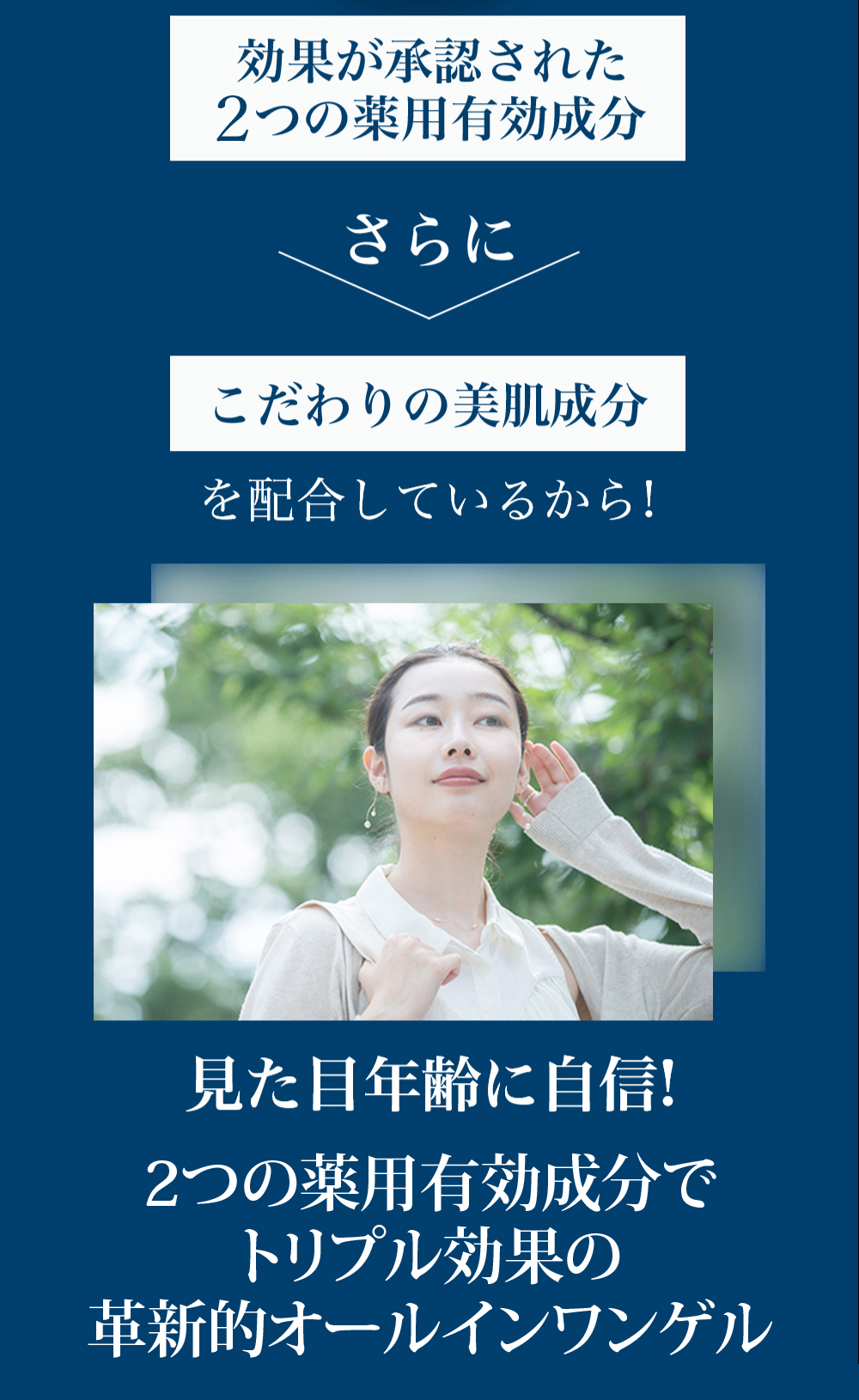 薬用リンクル＆ホワイトニング ターゲットゲル　詳細9